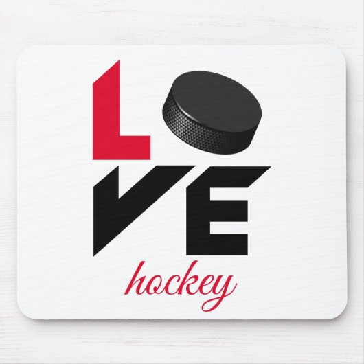 Love hockey muismat (Voorkant)