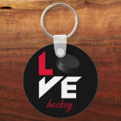 Love hockey sleutelhanger (Voorkant)