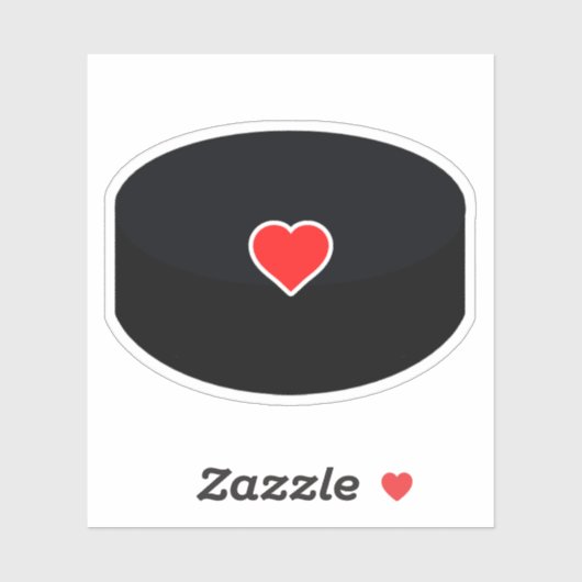 Love hockey sticker (Vel)