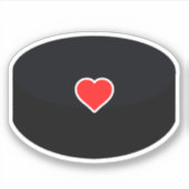 Love hockey sticker (Voorkant)