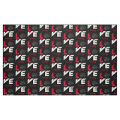 Love hockey stof (Fat Quarter)