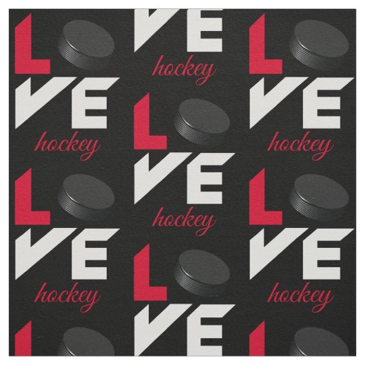 Love hockey stof (Swatch)