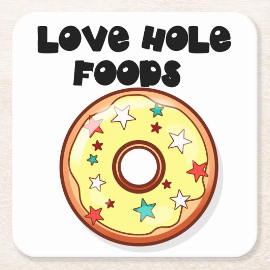 Love Hole Foods Kartonnen Onderzetters (Voorkant)