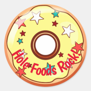 Love Hole Foods Ronde Sticker