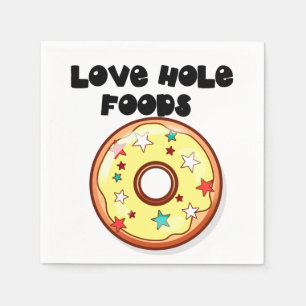Love Hole Foods Servet