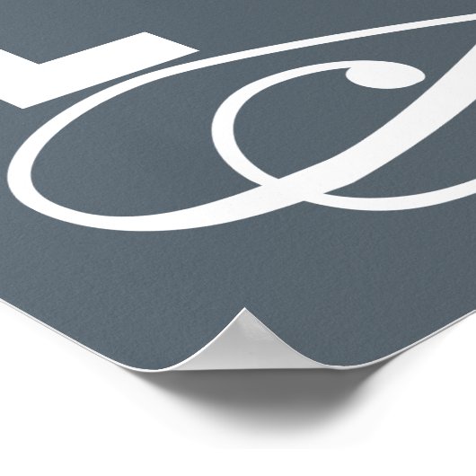 Love Home/Kantoor Decor Poster (Hoek)