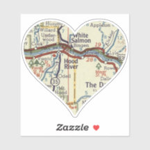 Love Hood River  Map