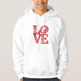 LOVE Hoodie, Valentijnsdag hoodie cadeau
