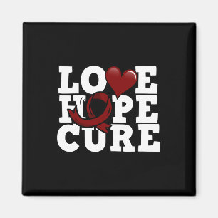 Love Hope Cure - Bewustzijn van sikkelcellen Magneet