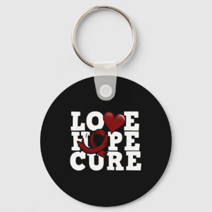 Love Hope Cure - Bewustzijn van sikkelcellen Sleutelhanger
