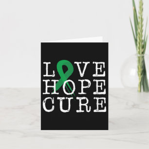 Love Hope Cure Galblaaskanker Bewustzijn Vind een Kaart