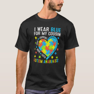 Love Hope Draag Funny Blue voor mijn nicht autism T-shirt