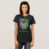 Love Hope Faith March We Draag Green Kidney Diseas T-shirt (Voorkant volledig)