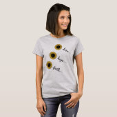 Love Hope Faith T-shirt (Voorkant volledig)