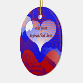 Love & Hope_Ornament Keramisch Ornament (Links)