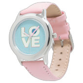 LOVE -  HORLOGE (Gekanteld)