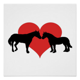 Love Horse Poster