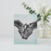 Love Horses Briefkaart (Staand voorkant)