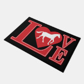 Love Horses Deurmat (Schuin)