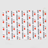 Love Horses Golf Towel Golfhanddoek (Horizontaal)