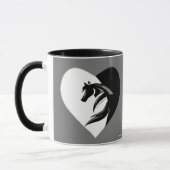 Love Horses Logo with Heart Mok (Links)