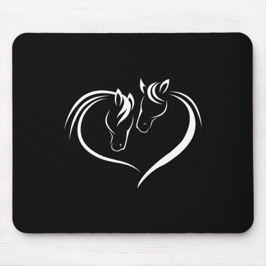 Love Horses Muismat (Voorkant)