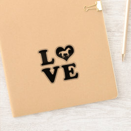 Love Horses Sticker