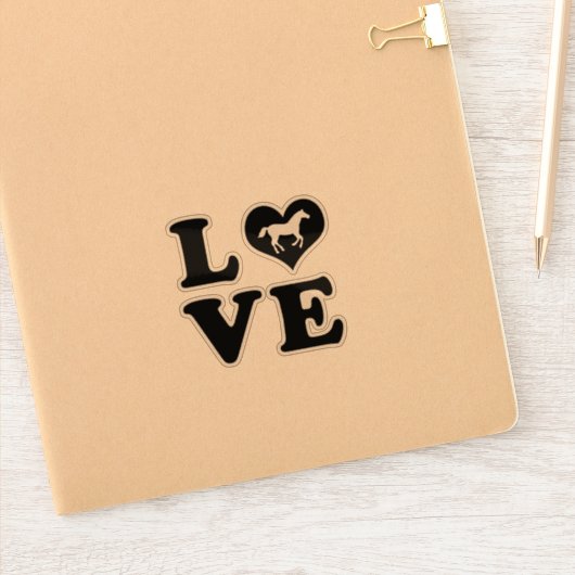 Love Horses Sticker (Notitieboek)