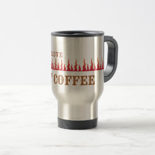 "Love Hot Coffee Cup – Perfecte mok voor koffielie