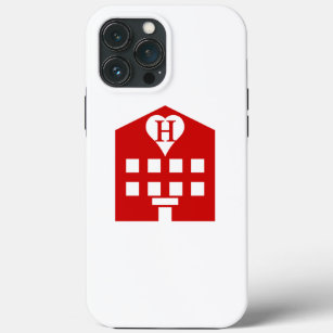 Love Hotel Japanse Emoji iPhone 13 Pro Max Hoesje