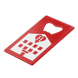 Love Hotel Japanse Emoji Creditkaart Flessenopener