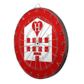 Love Hotel Japanse Emoji Dartbord (Voorkant Rechts)