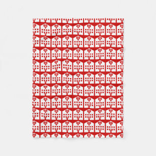 Love Hotel Japanse Emoji Fleece Deken