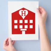 Love Hotel Japanse Emoji Flyer (Hand)