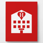 Love Hotel Japanse Emoji Fotoplaat (Voorkant)
