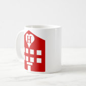 Love Hotel Japanse Emoji Koffiemok (Voorkant links)