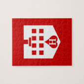 Love Hotel Japanse Emoji Legpuzzel (Horizontaal)