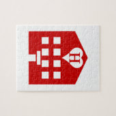 Love Hotel Japanse Emoji Legpuzzel (Horizontaal)