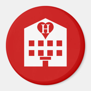Love Hotel Japanse Emoji Magneet