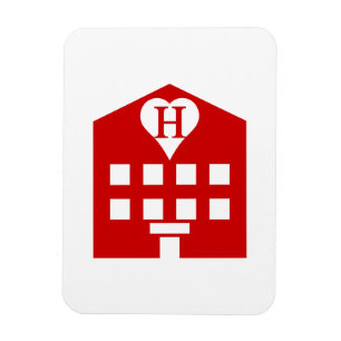 Love Hotel Japanse Emoji Magneet