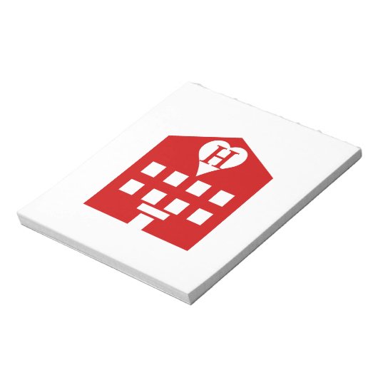 Love Hotel Japanse Emoji Notitieblok (Linkerzijde)