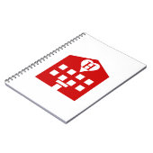 Love Hotel Japanse Emoji Notitieboek (Linkerzijde)