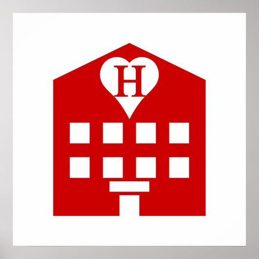 Love Hotel Japanse Emoji Poster (Voorkant)