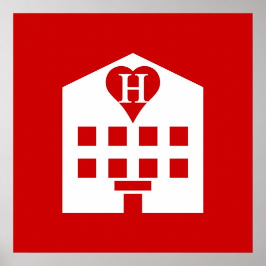 Love Hotel Japanse Emoji Poster (Voorkant)