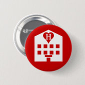 Love Hotel Japanse Emoji Ronde Button 5,7 Cm (Voorkant /achterkant)