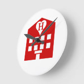 Love Hotel Japanse Emoji Ronde Klok (Hoek)