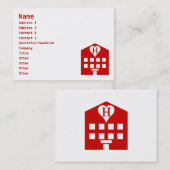 Love Hotel Japanse Emoji Visitekaartje (Voorkant / Achterkant)