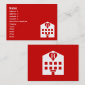 Love Hotel Japanse Emoji Visitekaartje (Voorkant / Achterkant)