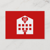 Love Hotel Japanse Emoji Visitekaartje (Achterkant)