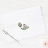Love House Home Tuin Cadeauverpakking stickers (Envelop)